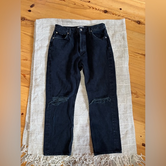 Agolde Denim - Agolde Riley High Rise Button Fly Jeans size 29